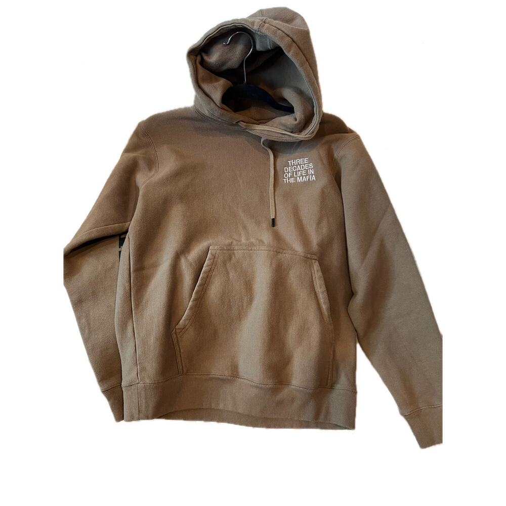 Goodfellas x Shoe Palace Brown Hoodie Pullover Mens S